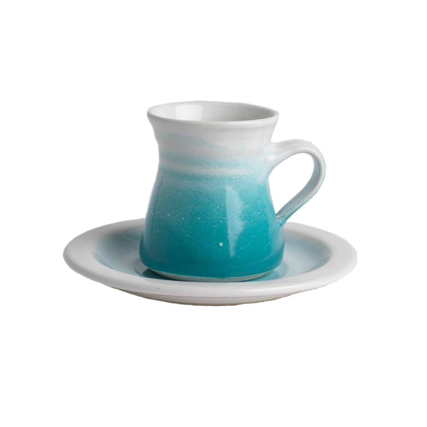 Coffee Cup & Saucer (1080), Louis Mulcahy Pottery
