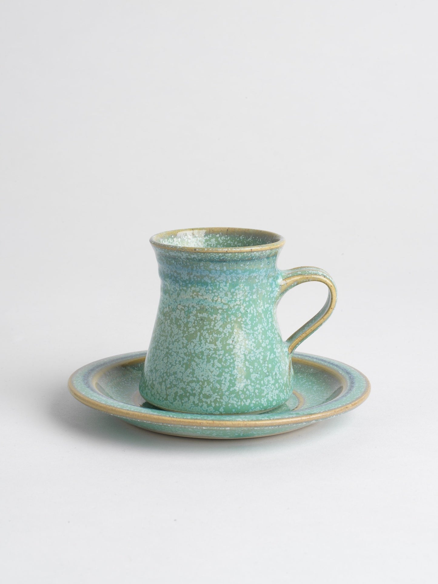 Coffee Cup & Saucer (1080), Louis Mulcahy Pottery