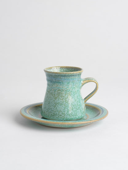Coffee Cup & Saucer (1080), Louis Mulcahy Pottery