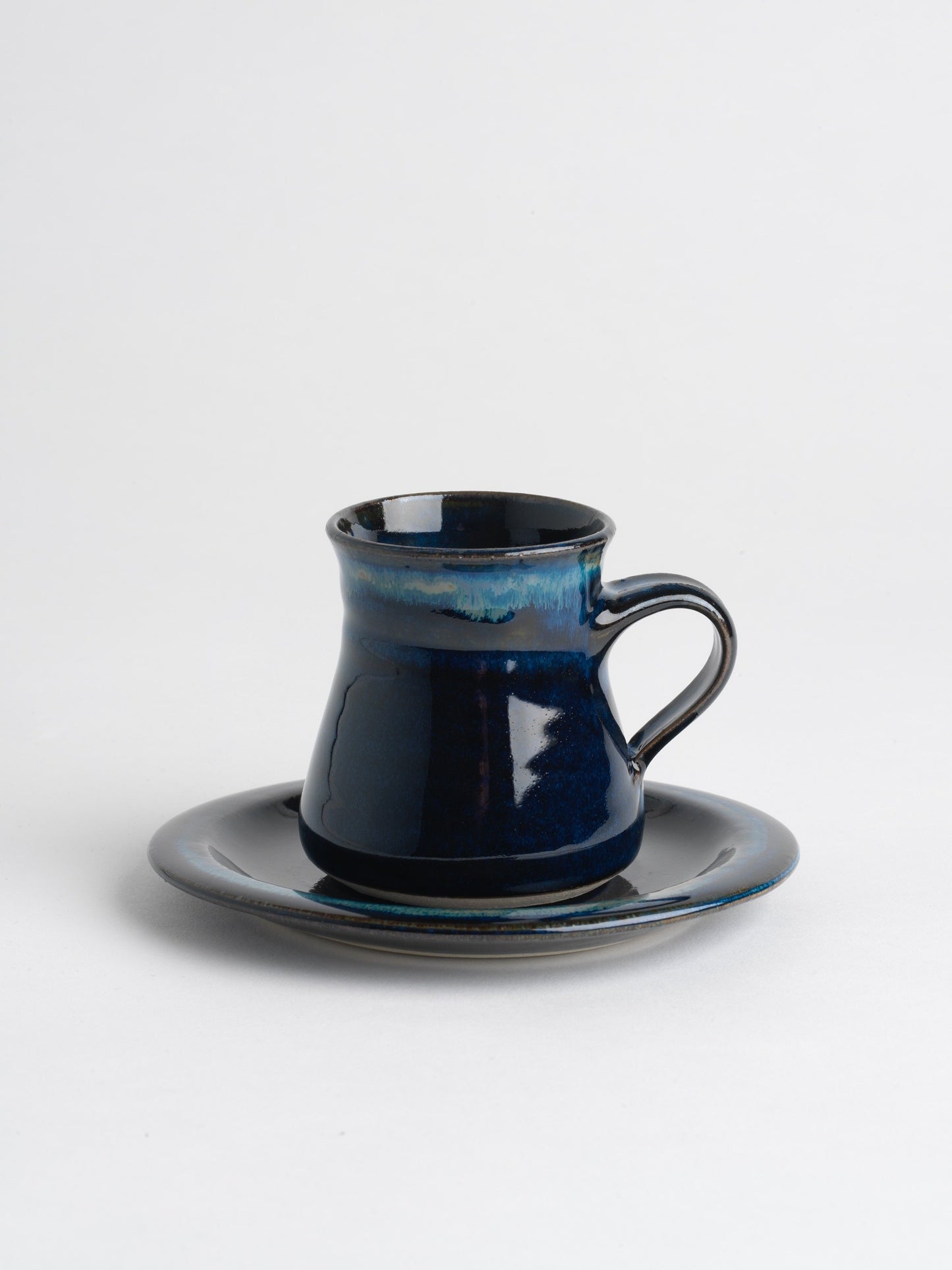 Coffee Cup & Saucer (1080), Louis Mulcahy Pottery