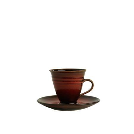 Cup & Saucer (1152 Russet)