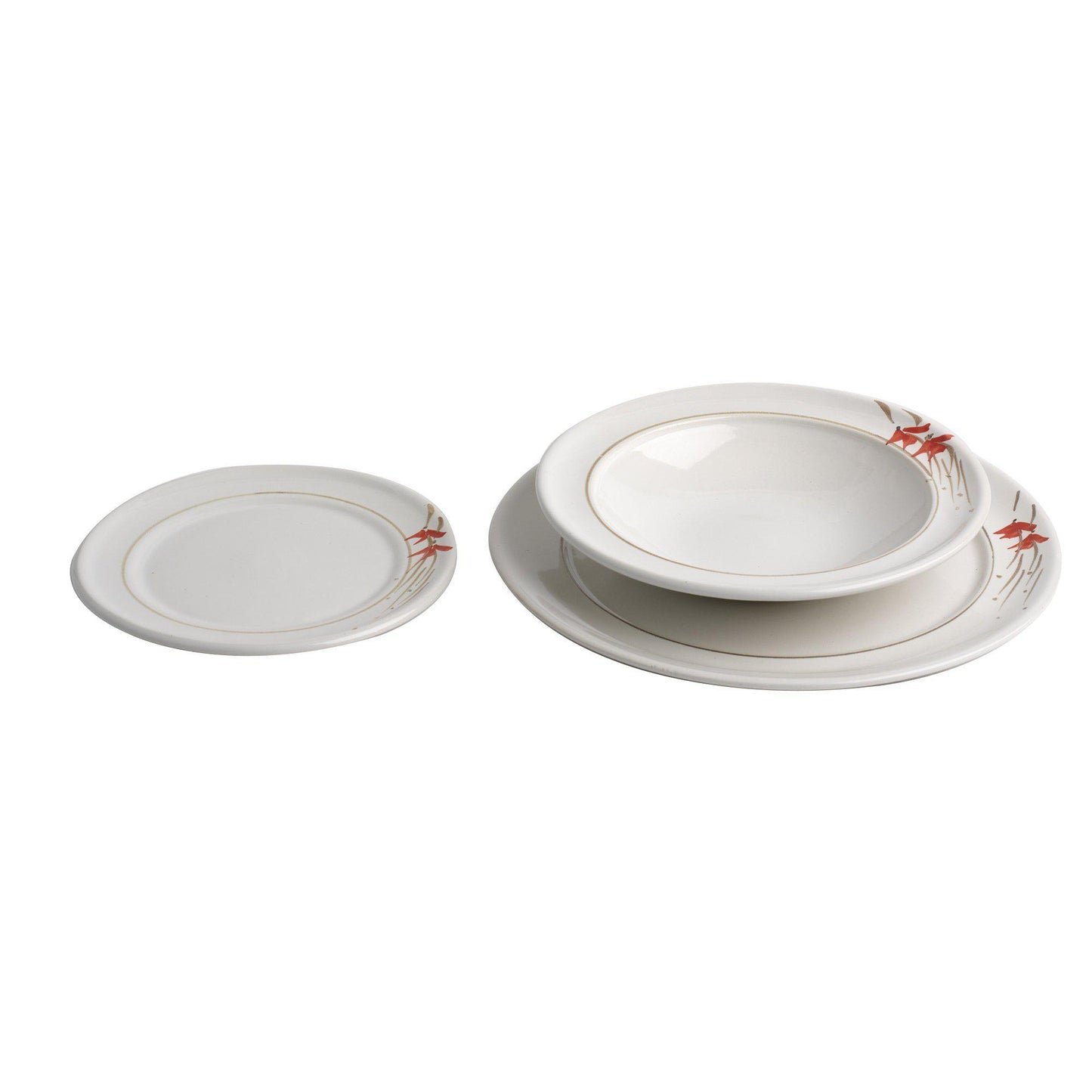 Place Setting (125E/123G/126E), Louis Mulcahy Pottery