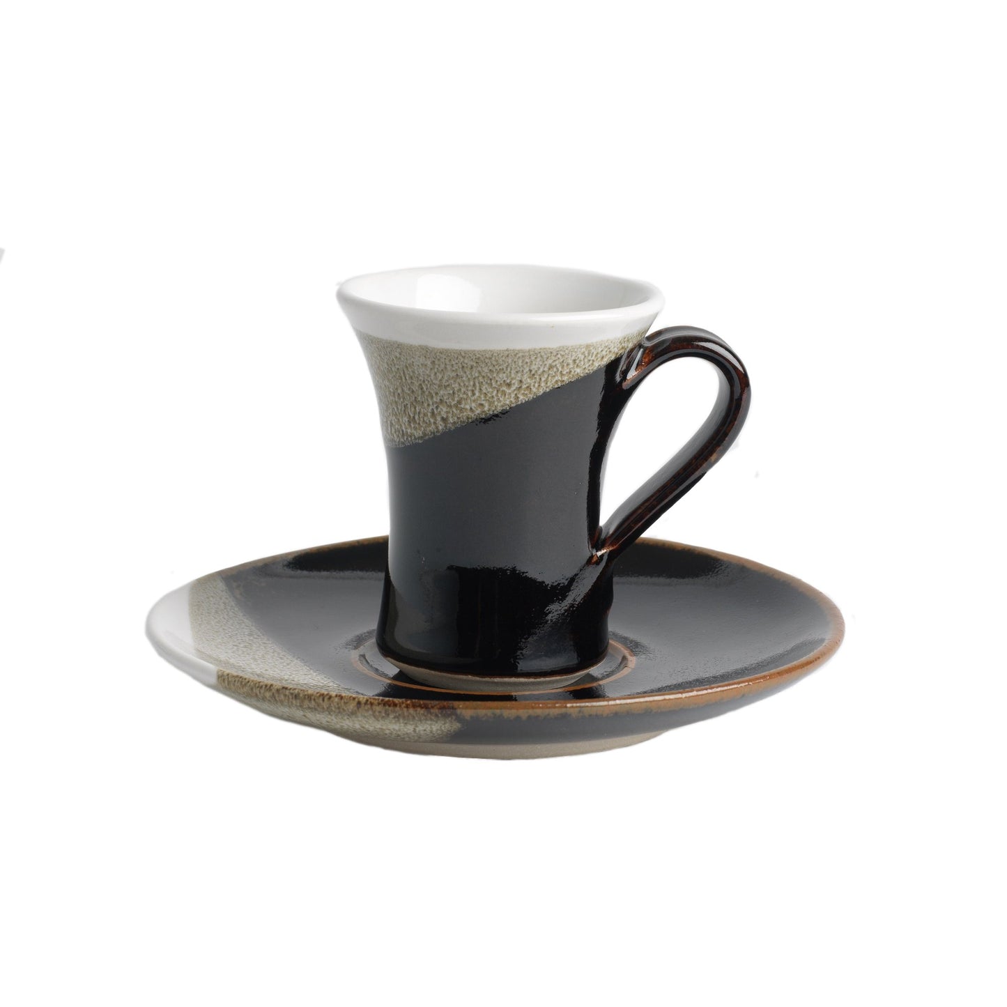 Espresso Cup & Saucer (1501), Louis Mulcahy Pottery