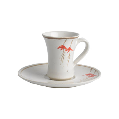 Espresso Cup & Saucer (1501), Louis Mulcahy Pottery
