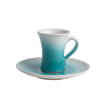 Espresso Cup & Saucer (1501), Louis Mulcahy Pottery