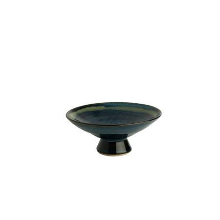 Footed Dish (1530 Navy)