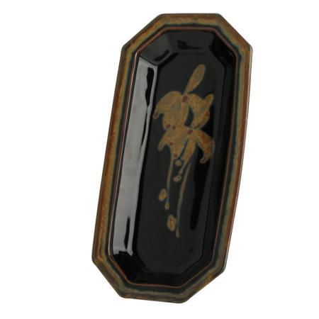 Narrow Rectangular Dish (205A Tenmoku)