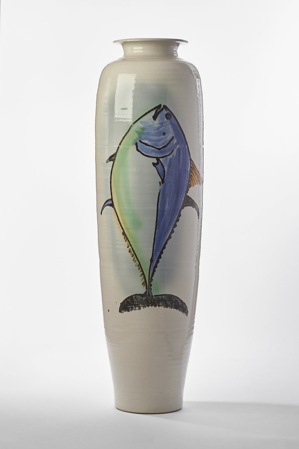 Large Straight Urn (615OZZ_5265), Louis Mulcahy Pottery