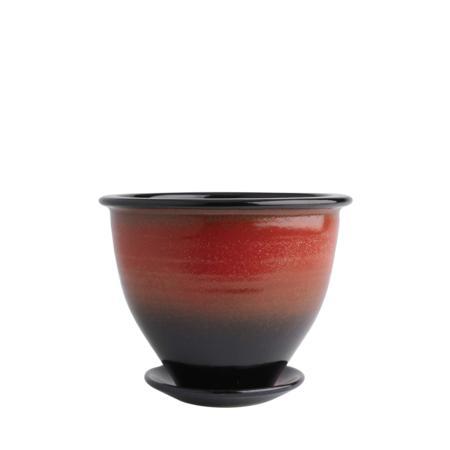Flower Pot & Plate (324S)
