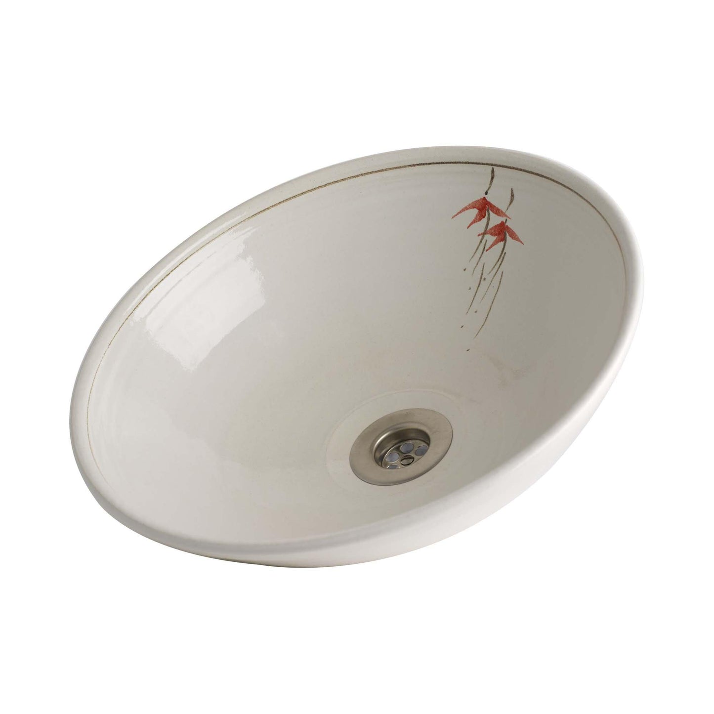 Large "Sit on Top" Wash Basin (5014), Louis Mulcahy Pottery