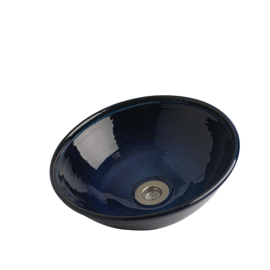 Large "Sit on Top" Wash Basin (5014), Louis Mulcahy Pottery