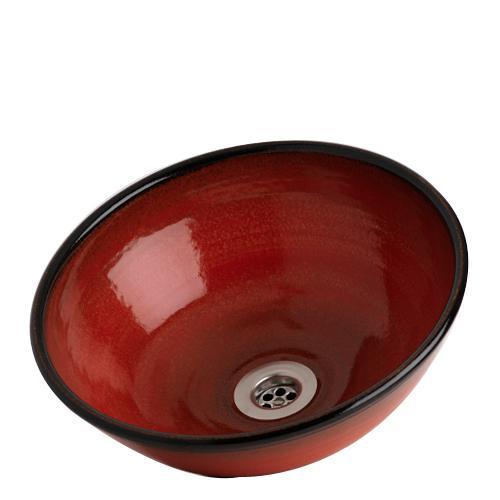 Large "Sit on Top" Wash Basin (5014), Louis Mulcahy Pottery