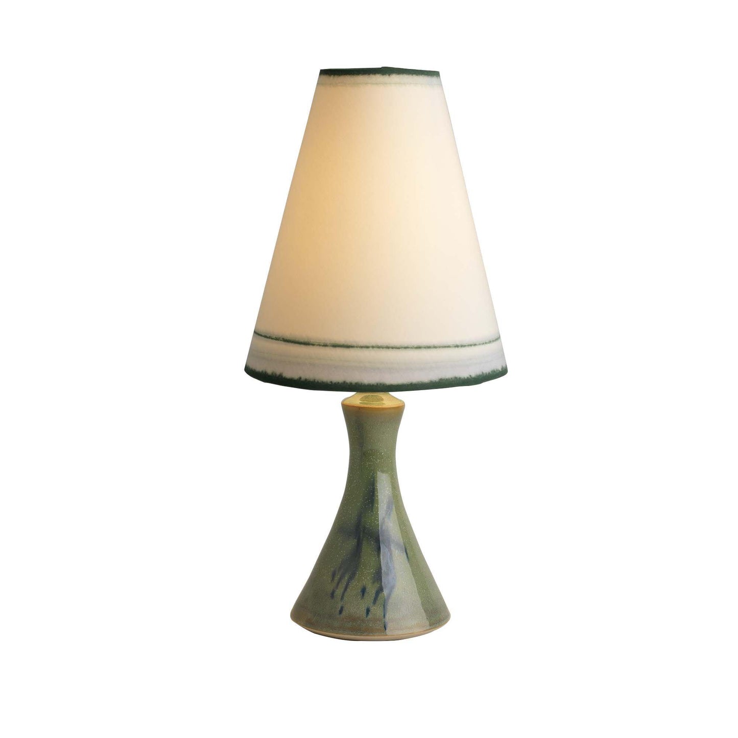 Small Straight Conical Lamp and Cone Shade (7405), Louis Mulcahy Pottery