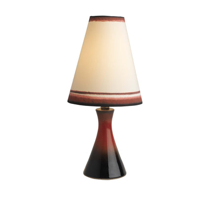 Small Straight Conical Lamp and Cone Shade (7405), Louis Mulcahy Pottery