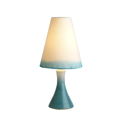 Small Straight Conical Lamp and Cone Shade (7405), Louis Mulcahy Pottery