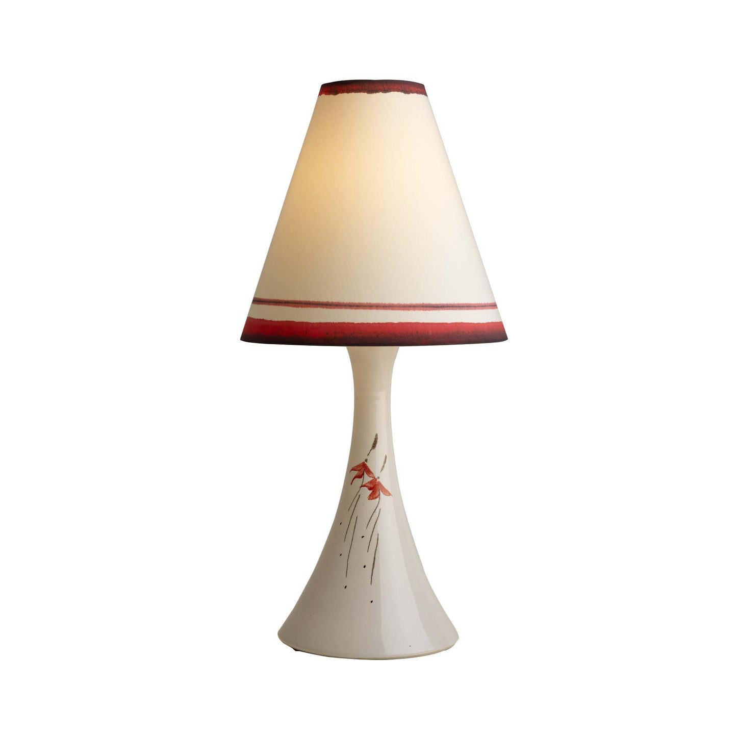 Straight Conical Lamp and Shade (7408), Louis Mulcahy Pottery