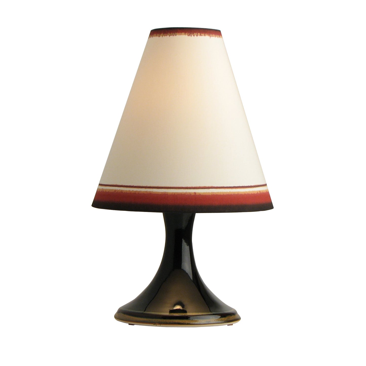 Curved Lamp and Shade (7415), Louis Mulcahy Pottery