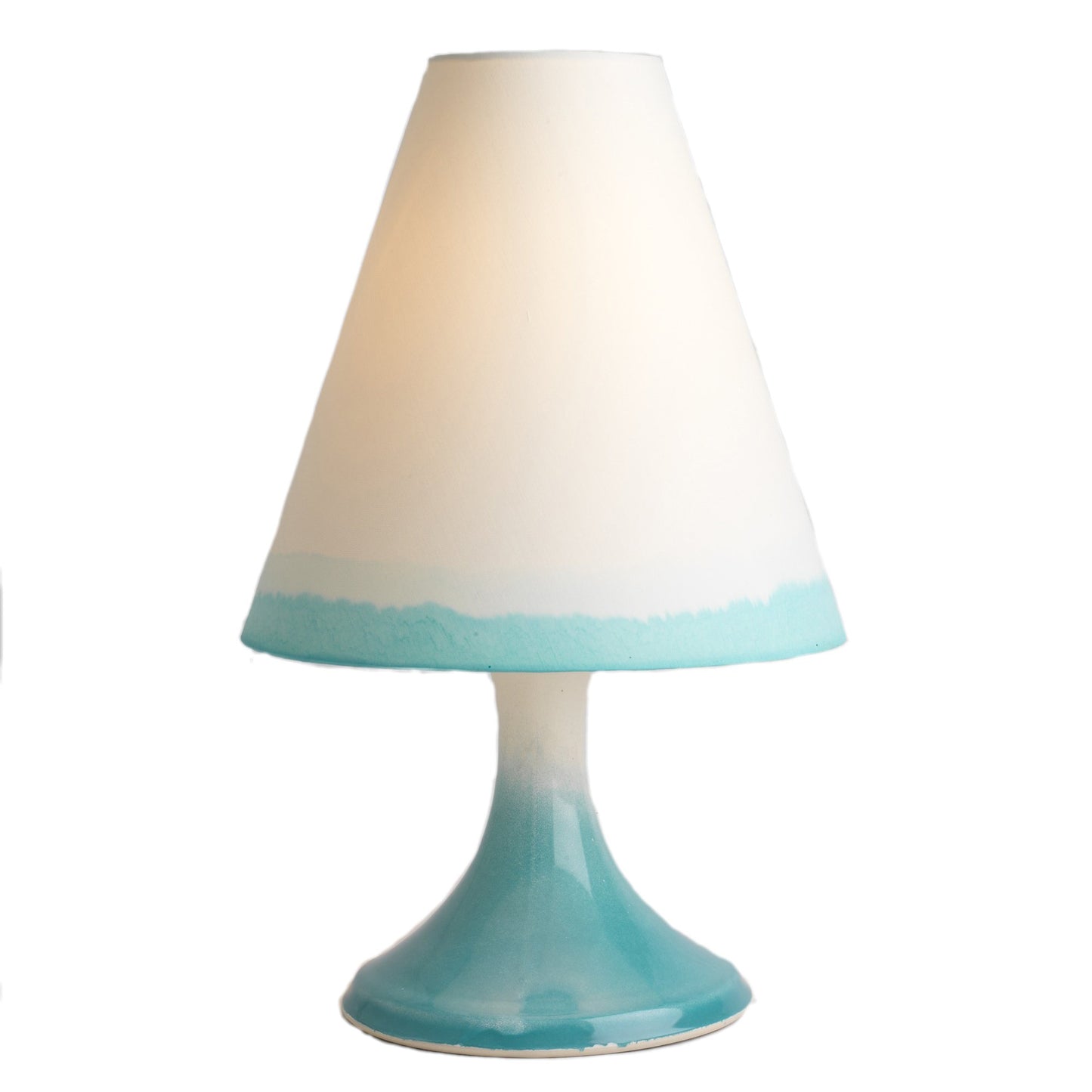 Curved Lamp and Shade (7415), Louis Mulcahy Pottery