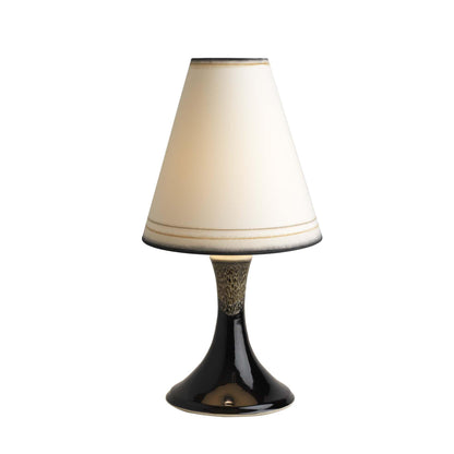 Curved Lamp Base & Cone Shade (7418 ), Louis Mulcahy Pottery