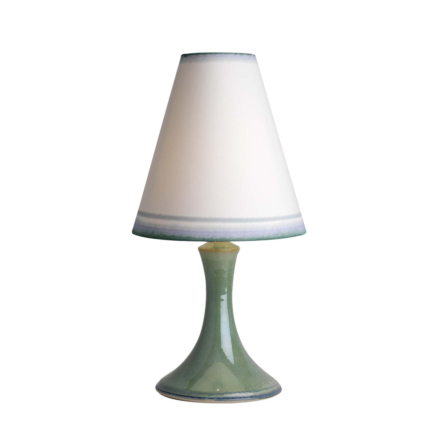 Curved Lamp Base & Cone Shade (7418 ), Louis Mulcahy Pottery