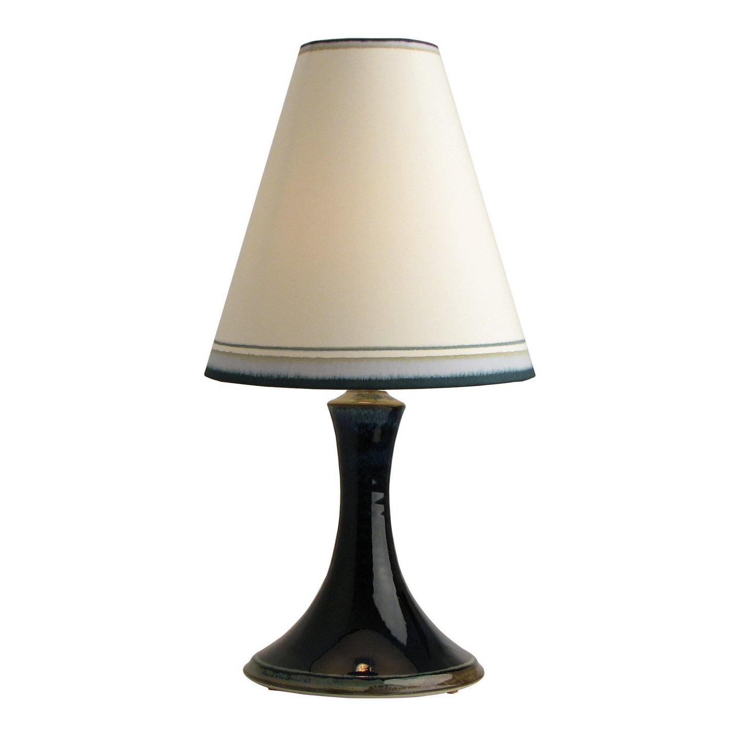 Curved Lamp Base & Cone Shade (7418 ), Louis Mulcahy Pottery