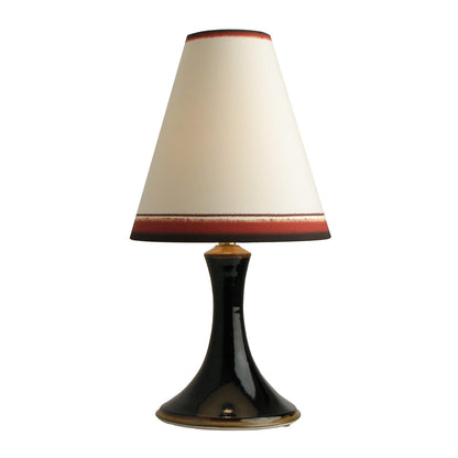 Curved Lamp Base & Cone Shade (7418 ), Louis Mulcahy Pottery