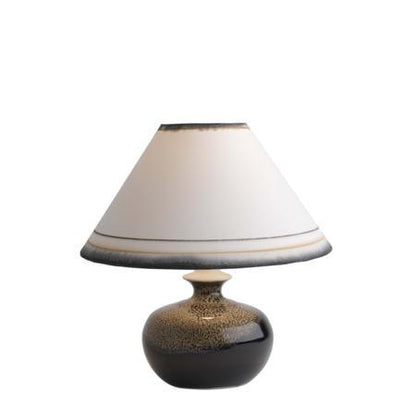 4040C12B Small Round Lamp & Coolie Shade (7427 Smolin)