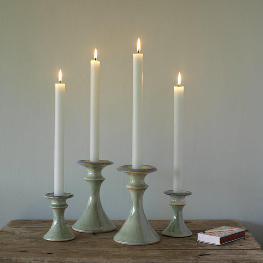 Med. Candlestick (612F), Louis Mulcahy Pottery