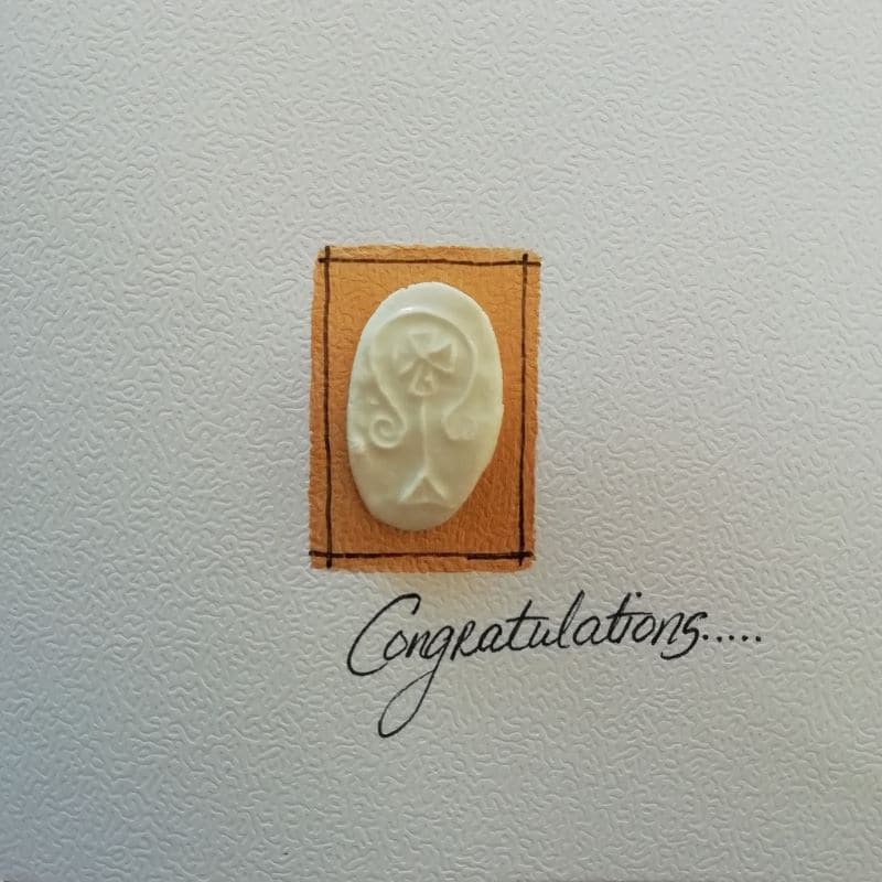 Greeting Card, Louis Mulcahy Pottery