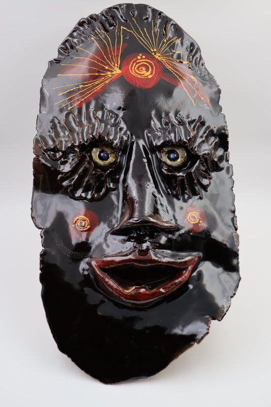 Mask (6700ZZ_162), Louis Mulcahy Pottery