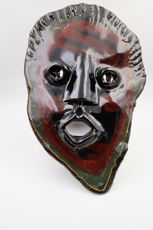Mask (6700ZZ_164), Louis Mulcahy Pottery