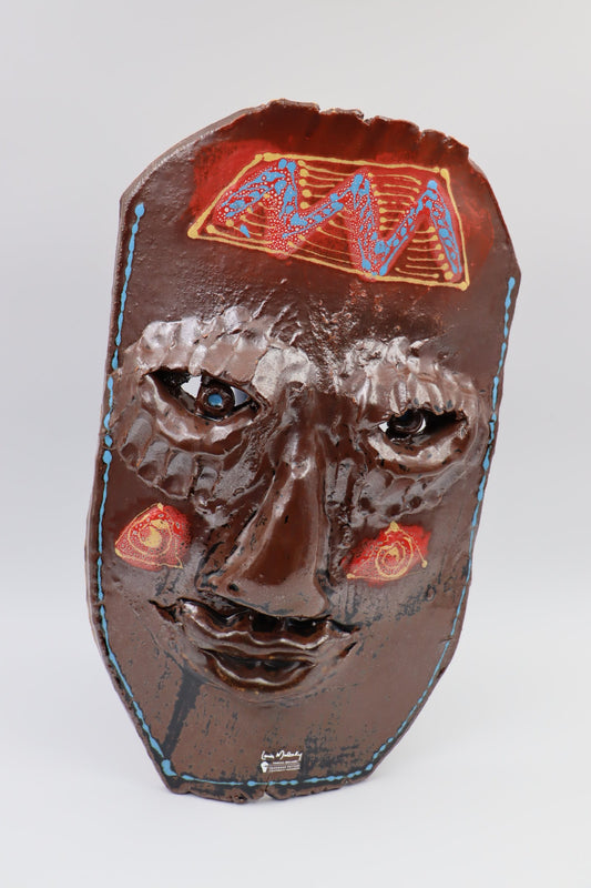 Mask (6700ZZ_171), Louis Mulcahy Pottery