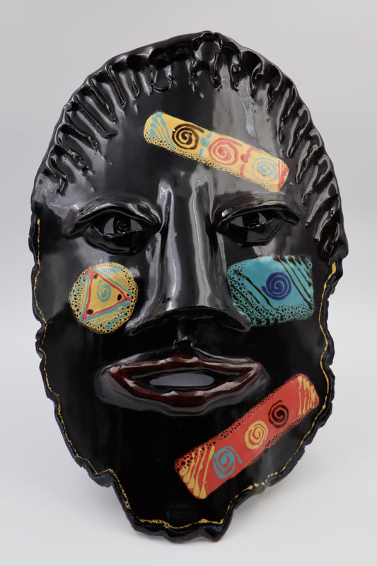 Mask (6700ZZ_172), Louis Mulcahy Pottery