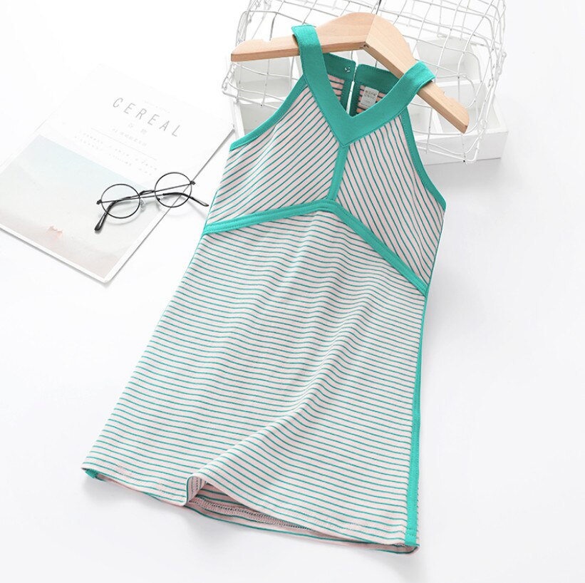 New Girls Summer Dress Fashion Striped Baby Girl!